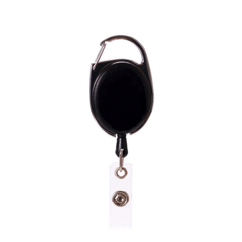 Retractable Badge Holder with a Slide Clip