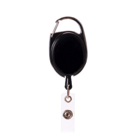 Retractable Badge Holder with a Slide Clip