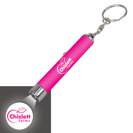 Planet LED Flashlight Keyring – Laser Engraved