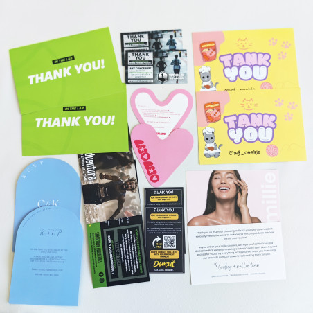 Packaging Insert Cards