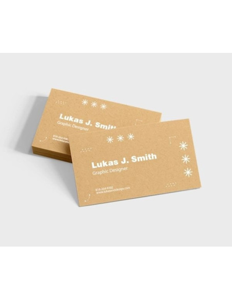 Kraft Business Cards