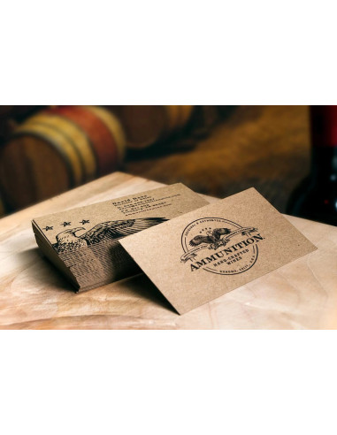 Kraft Business Cards