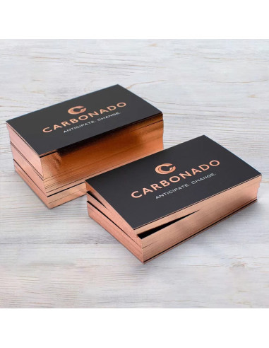 Painted Edge Business Cards