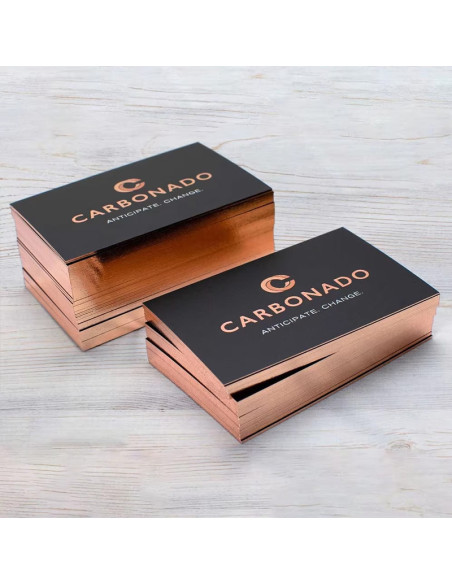 Painted Edge Business Cards