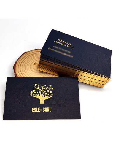 Painted Edge Business Cards