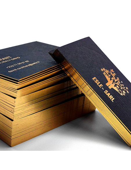 Painted Edge Business Cards