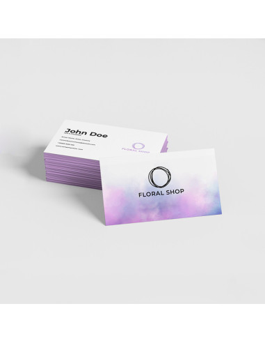 Painted Edge Business Cards