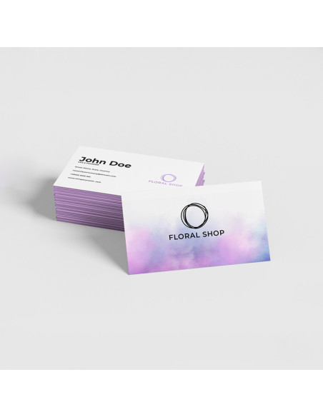 Painted Edge Business Cards