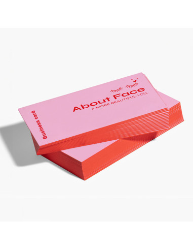 Painted Edge Business Cards