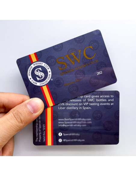 White Plastic Business Cards