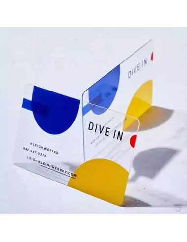 Clear Business Cards