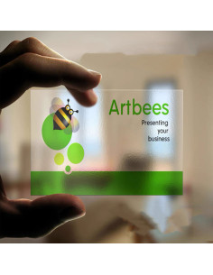 Frosted Business Cards