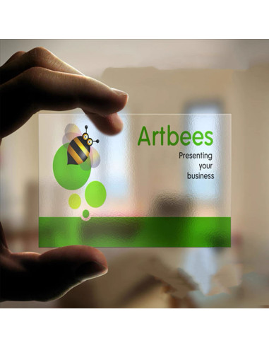 Frosted Business Cards