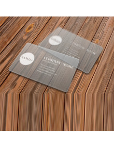 Frosted Business Cards 2