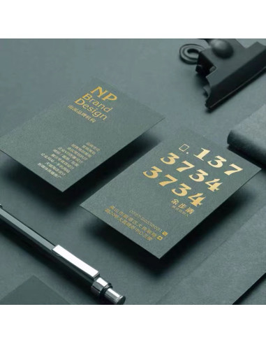 Foil Accent Business Cards