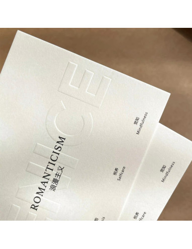 Embossed Gloss Business Cards