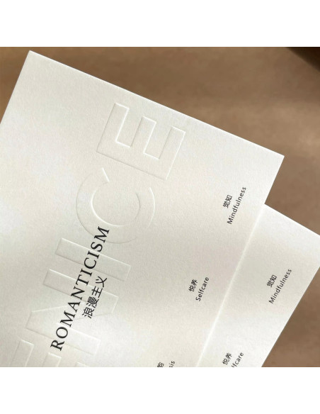 Embossed Gloss Business Cards