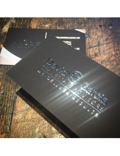 Raised Foil Business Cards 2