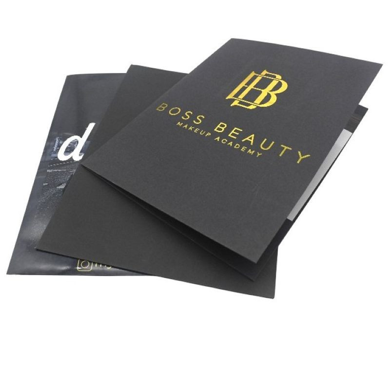 Foil Accent Presentation Folders