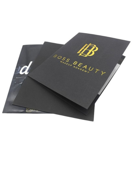 Foil Accent Presentation Folders