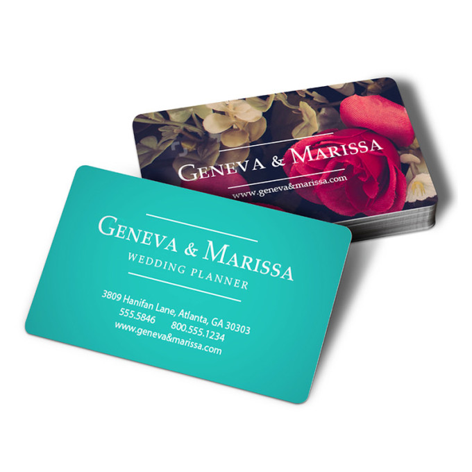 Rounded Corner Business Cards
