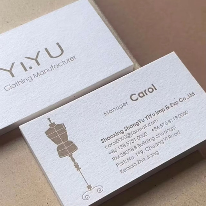 Cotton Business Cards