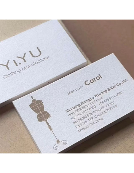 Cotton Business Cards