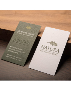 Linen Business Cards