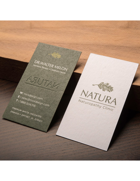Linen Business Cards