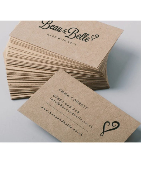 Kraft Business Cards