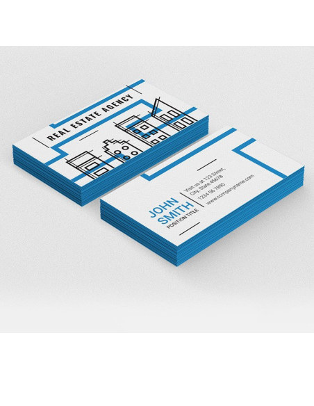Painted Edge Business Cards