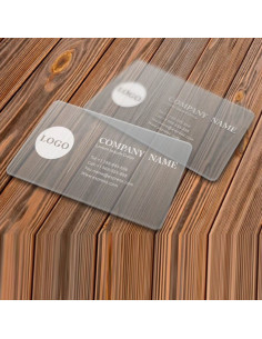 Frosted Business Cards 2