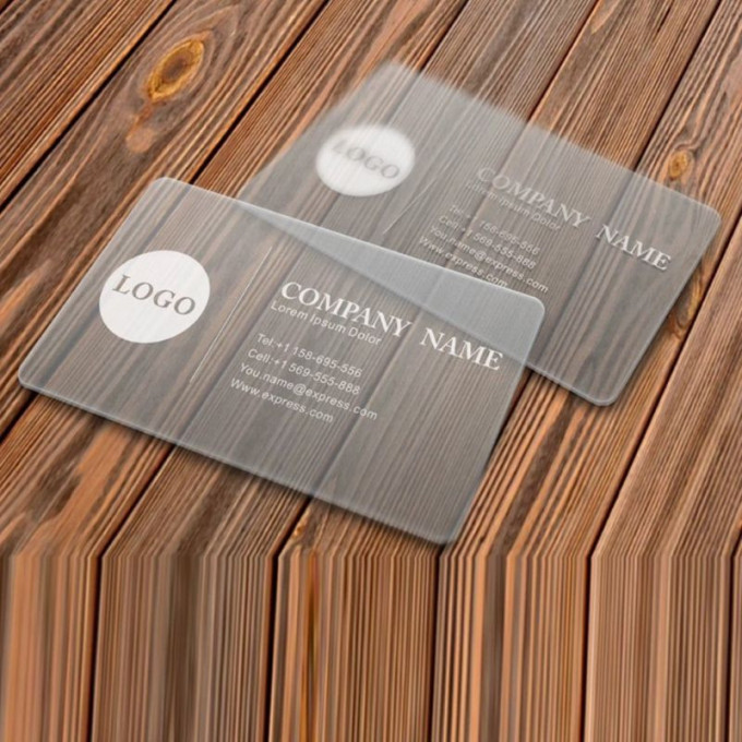 Frosted Business Cards