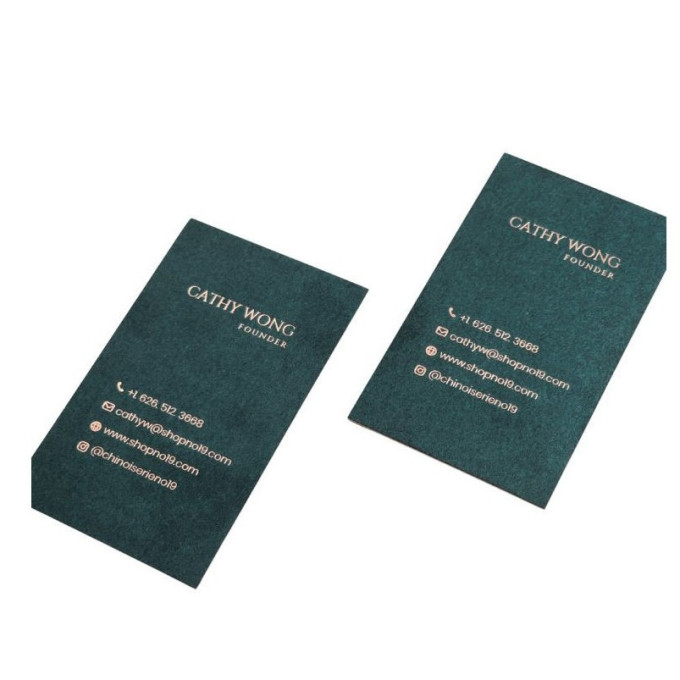Foil Accent Business Cards