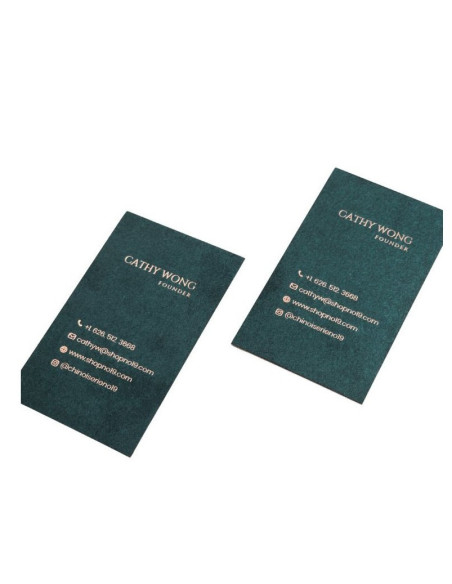 Foil Accent Business Cards