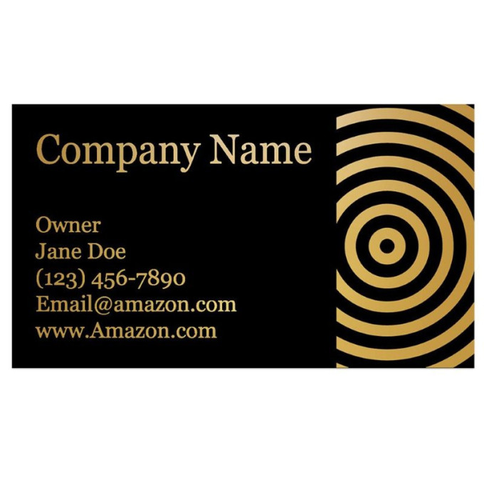 Foil Accent Business Cards
