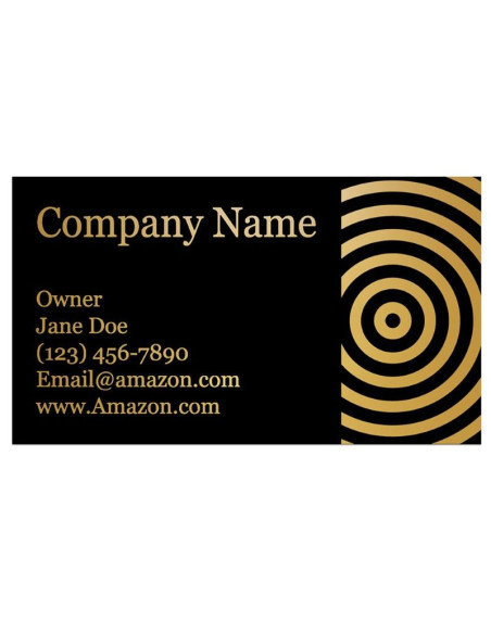 Foil Accent Business Cards