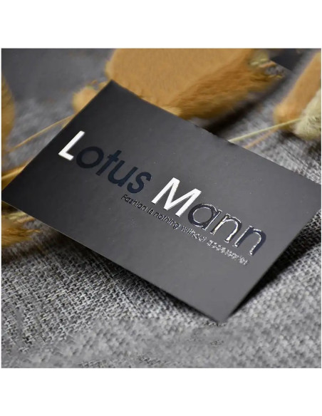 Embossed Gloss Business Cards