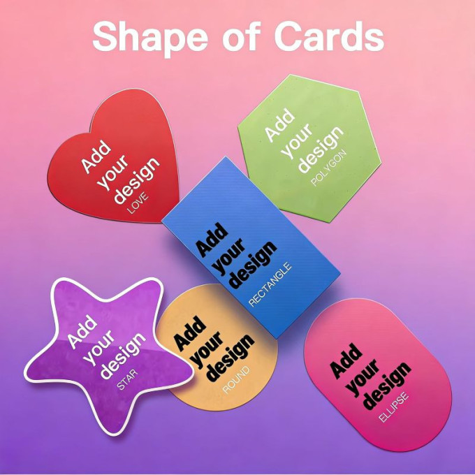Die-Cut Postcards