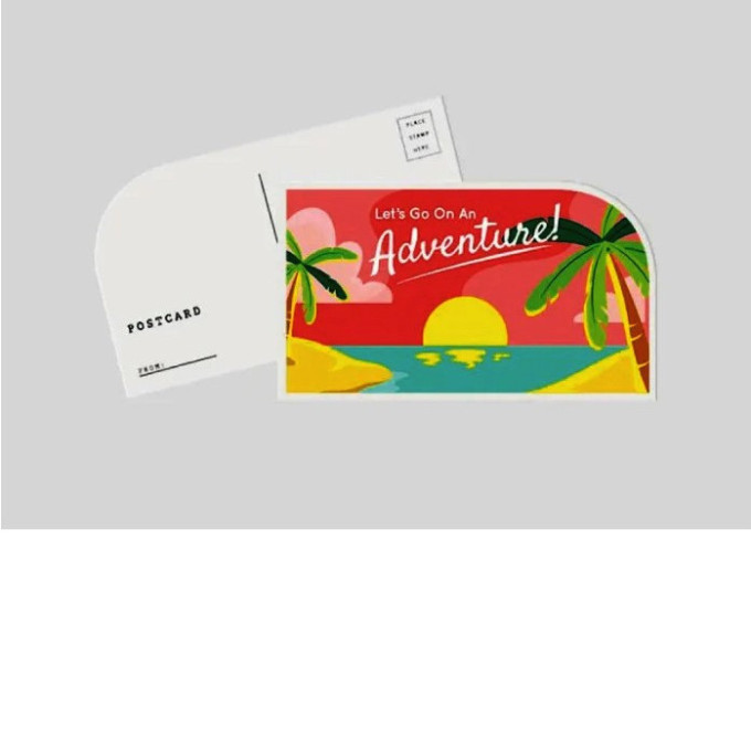 Die-Cut Postcards