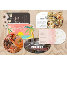 Die-Cut Postcards