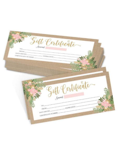 Gift Certificates