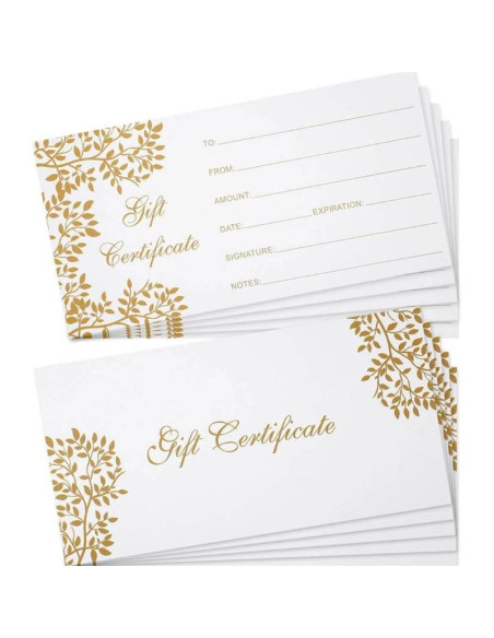 Gift Certificates