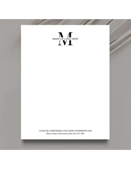 Company Letterhead