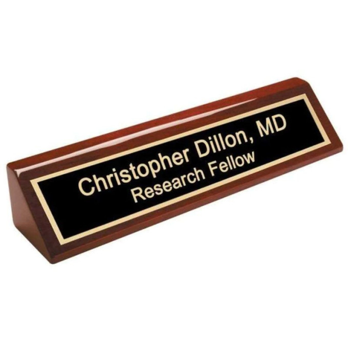 Desk Name Plates