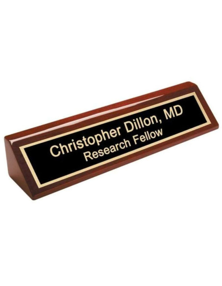 Desk Name Plates