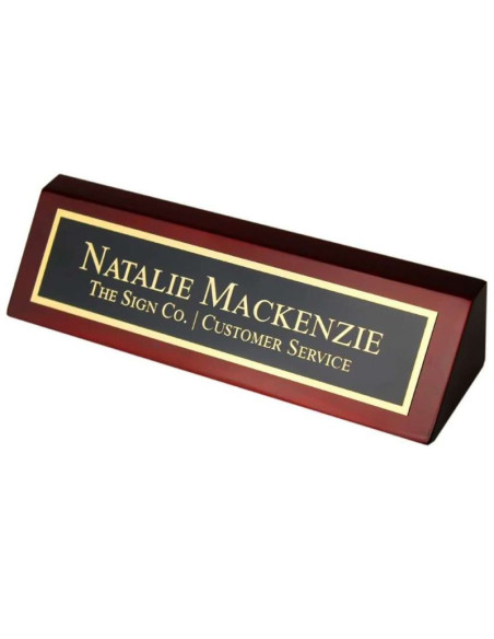 Desk Name Plates