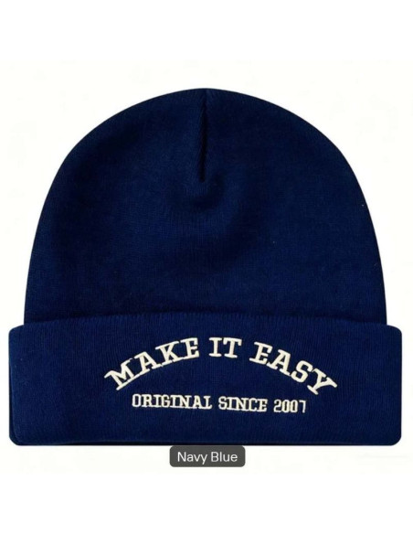 Embroidered Cuffed Beanie