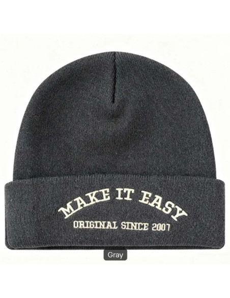 Embroidered Cuffed Beanie